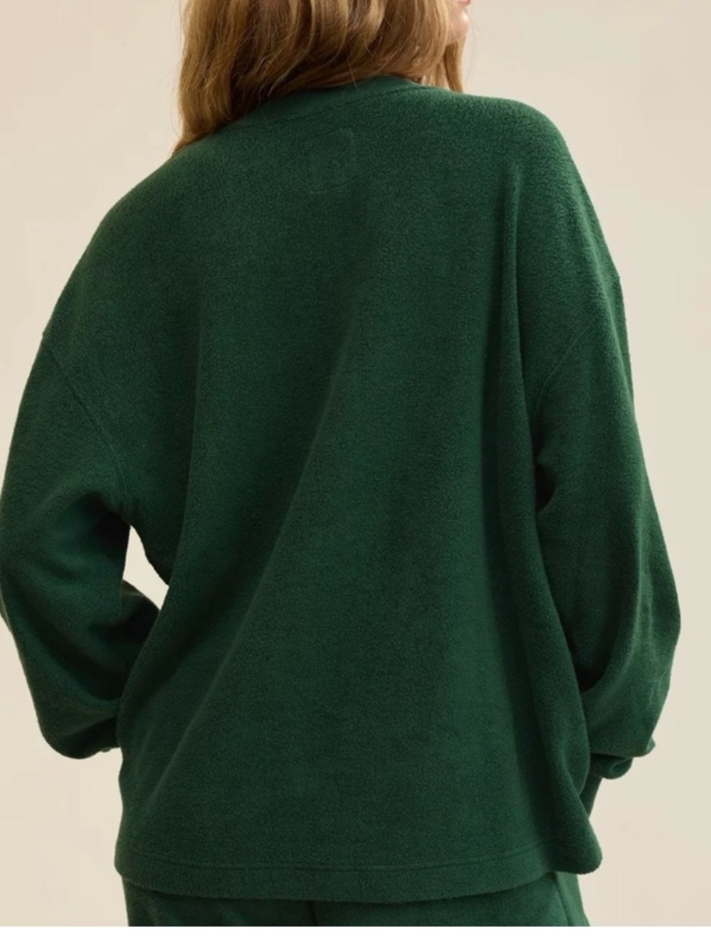 Aerie Sherpa Henley sweatshirt - Picture 2 of 6